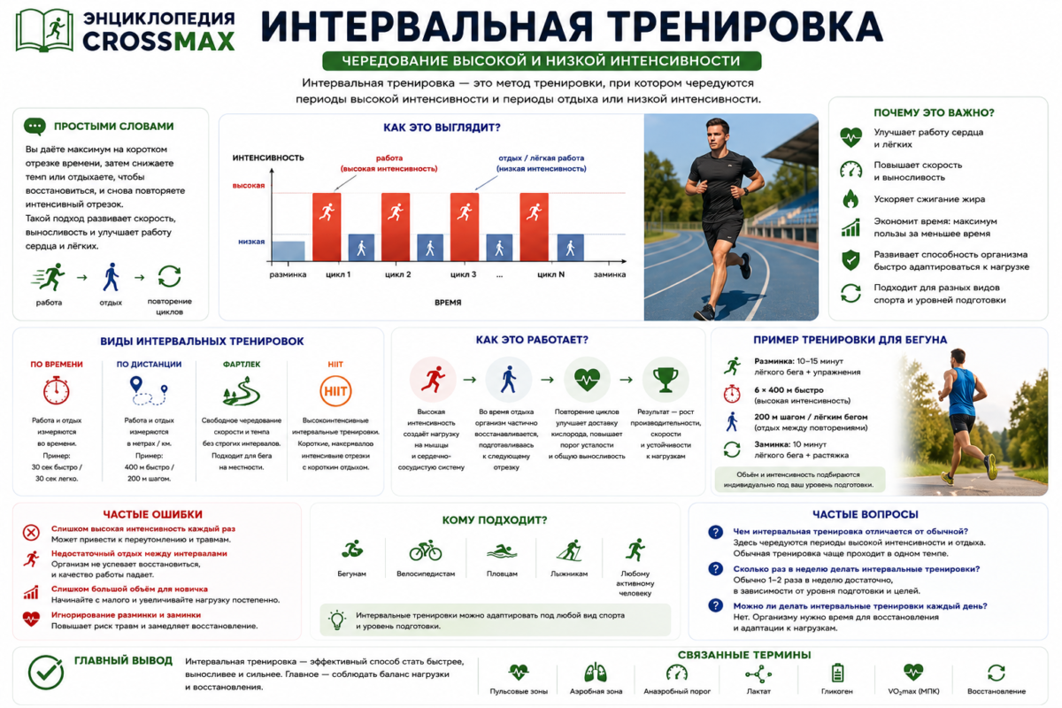 Что такое Интервальная тренировка?
